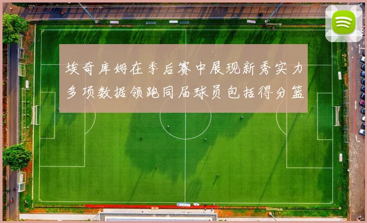埃奇库姆在季后赛中展现新秀实力多项数据领跑同届球员包括得分篮板助攻抢断三分